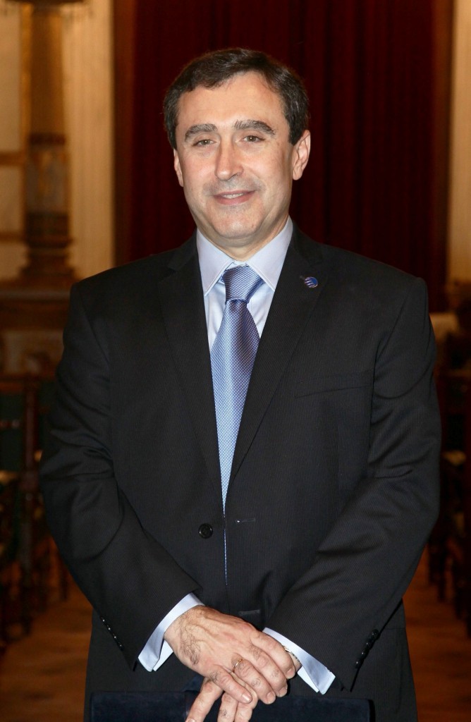 Professor Christodoulos A. Floudas at the Academy of Athens' Induction Ceremony.