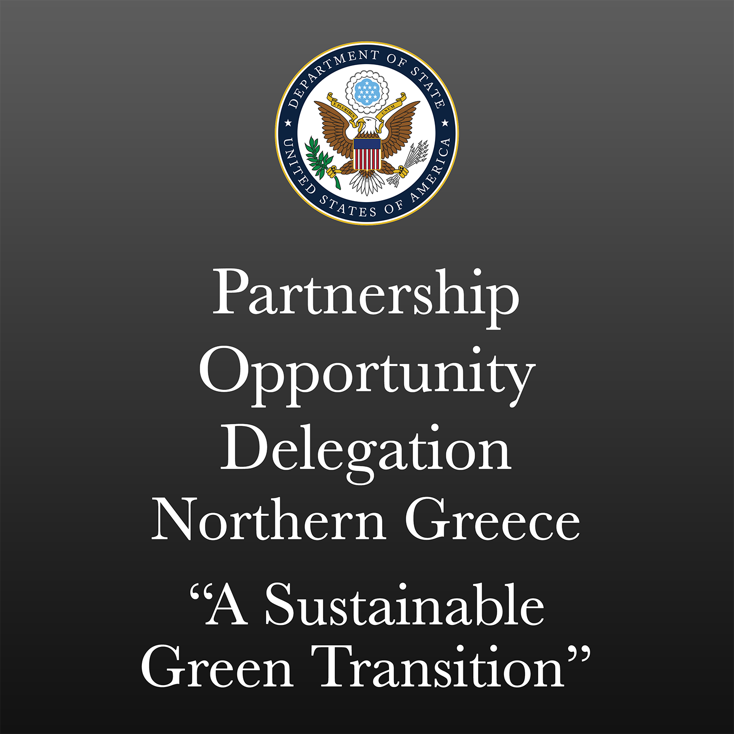 Partnership Opportunity Delegation Northern Greece “A Sustainable Green Transition”