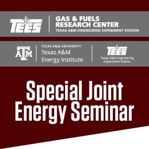 Special Joint Energy Seminar