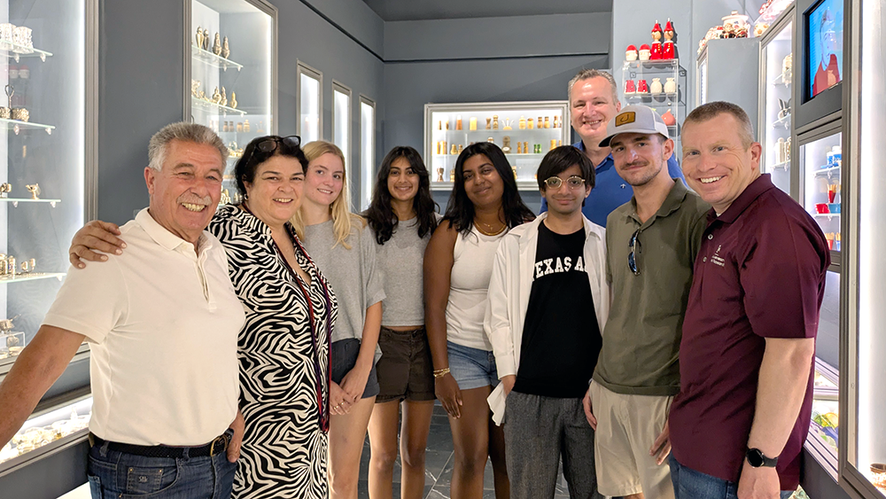 As the Summer School team traveled from the Peloponnese Region to the Macedonia Region, they stopped at the Salt Museum in Messolonghi, which highlights salt's historical role in economics, health, agriculture, farming, the environment, tourism, and religion.