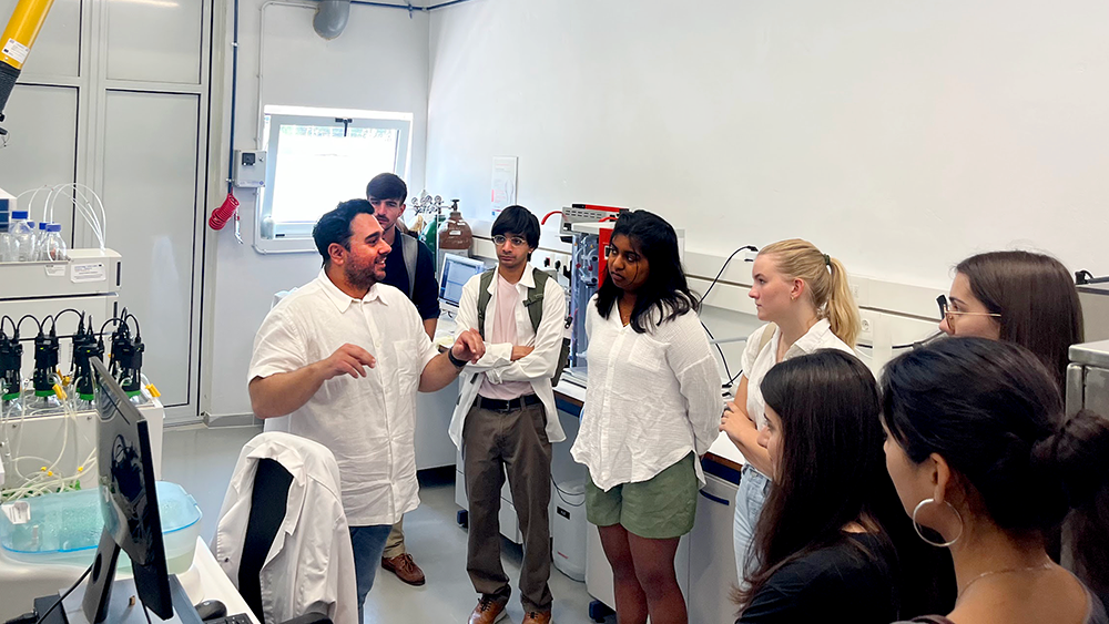 In Western Macedonia, the Summer School students visited the Centre for Research & Technology Hellas and toured the energy laboratories.